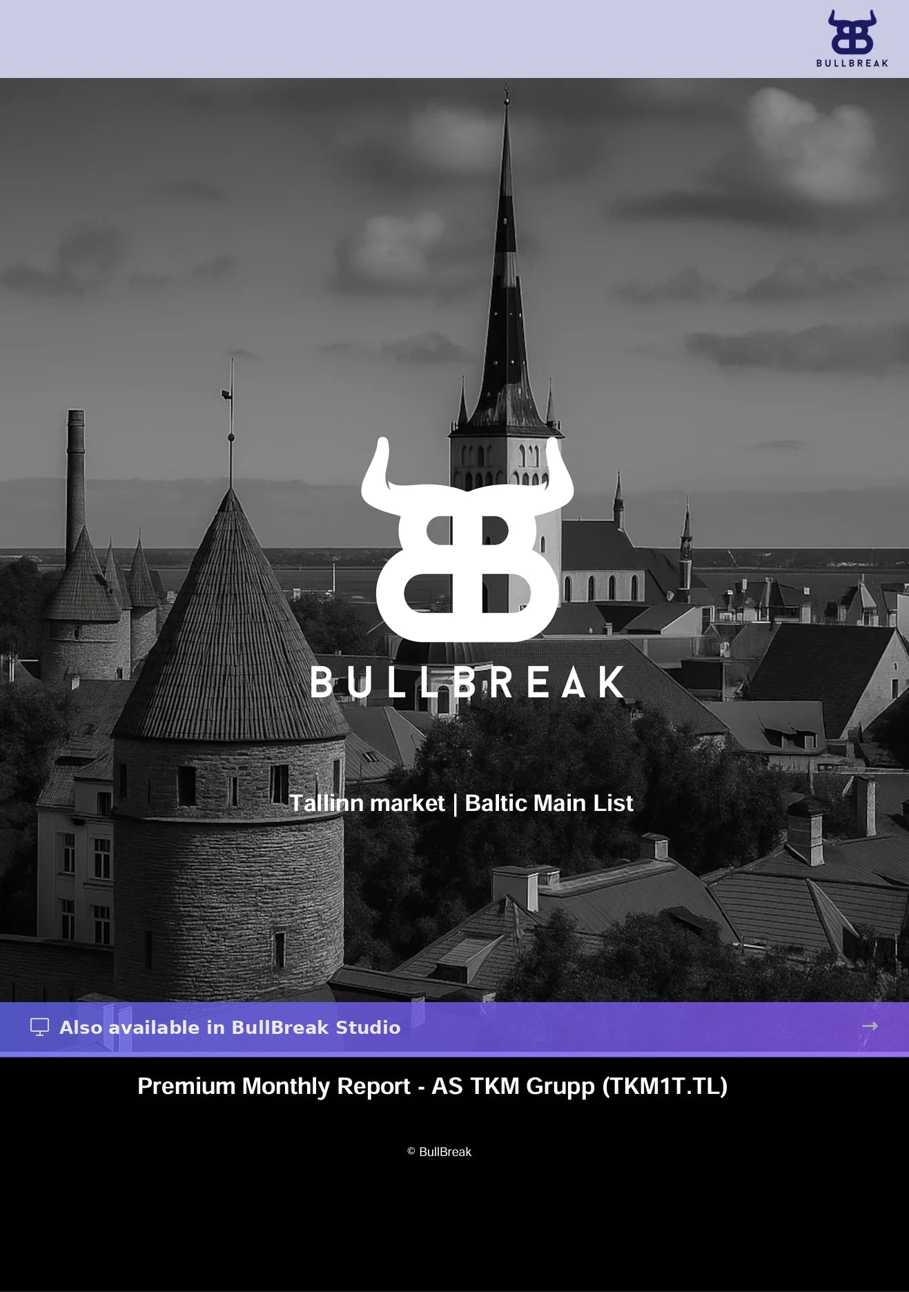 Premium Report + Interactive Access - AS TKM Grupp (TKM1T.TL) - April 2026
