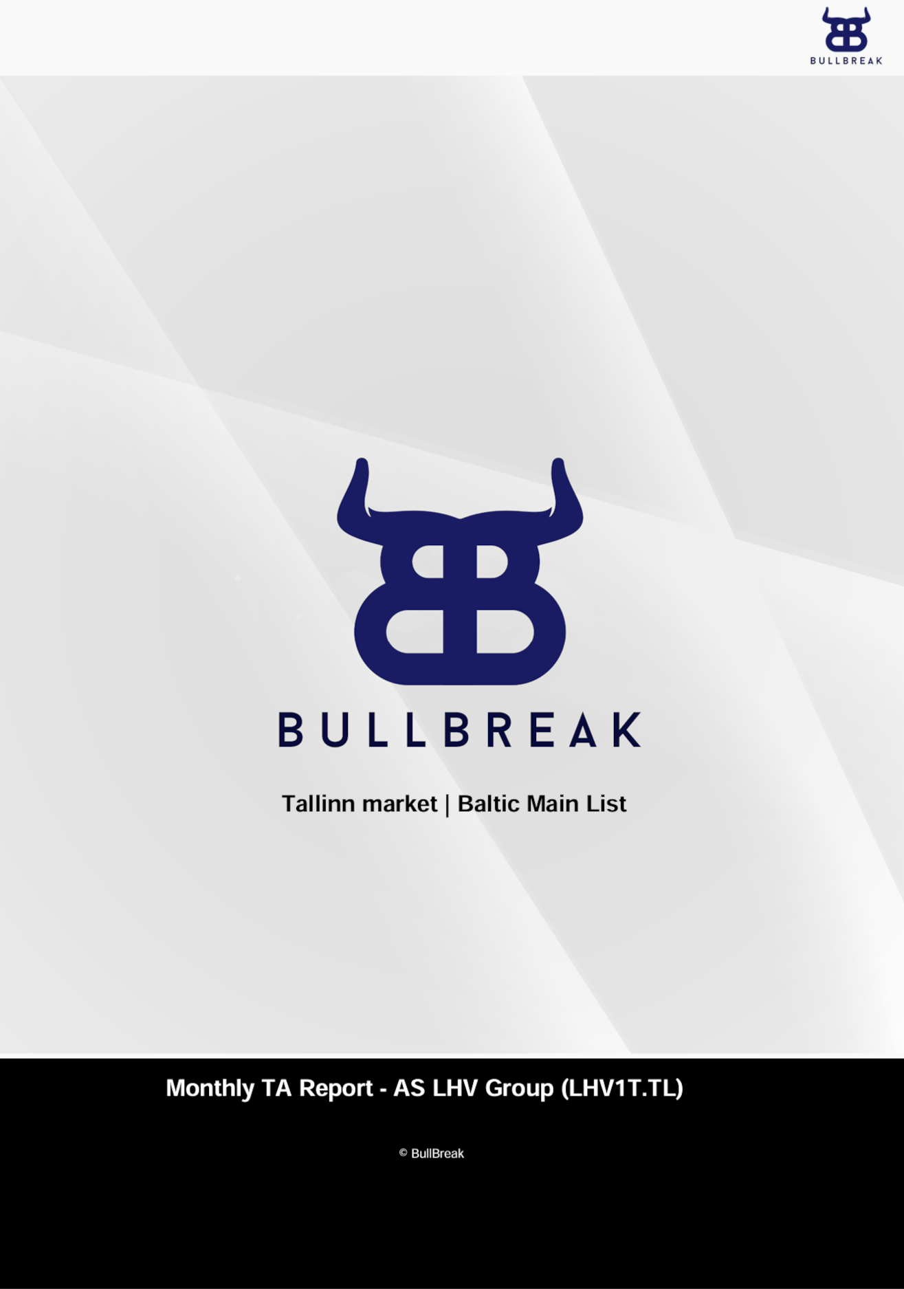 Public Monthly TA Report - AS LHV Group (LHV1T.TL) - April 2026