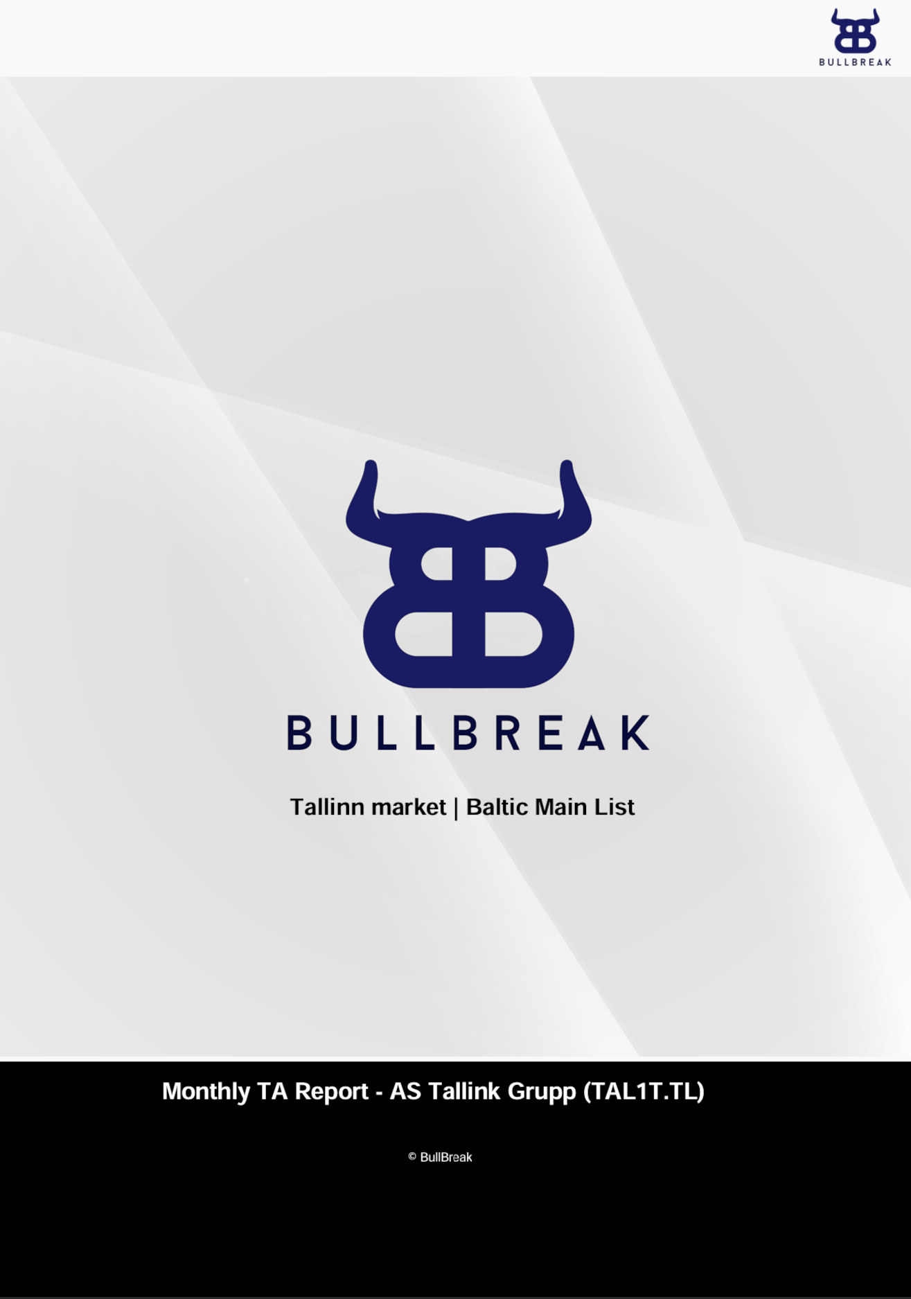 Public Monthly TA Report - AS Tallink Grupp (TAL1T.TL) - April 2026