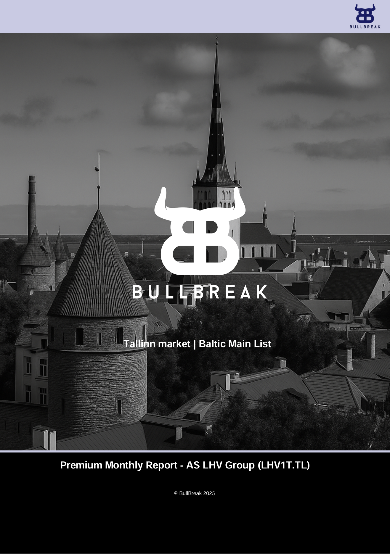 Premium Monthly Report - AS LHV Group (LHV1T.TL) - October 2025