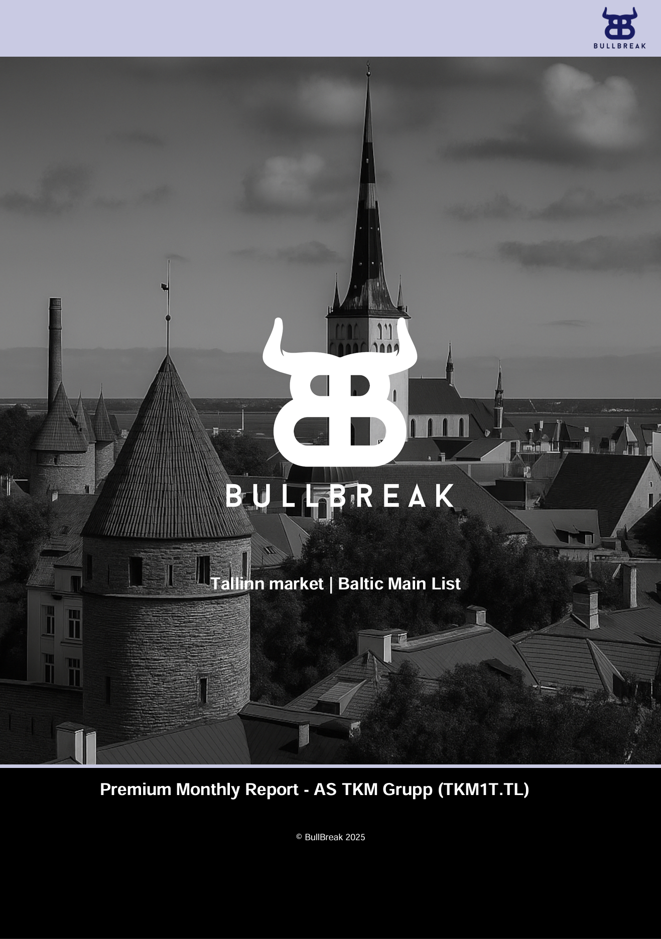 Premium Monthly Report - AS TKM Grupp (TKM1T.TL) - October 2025